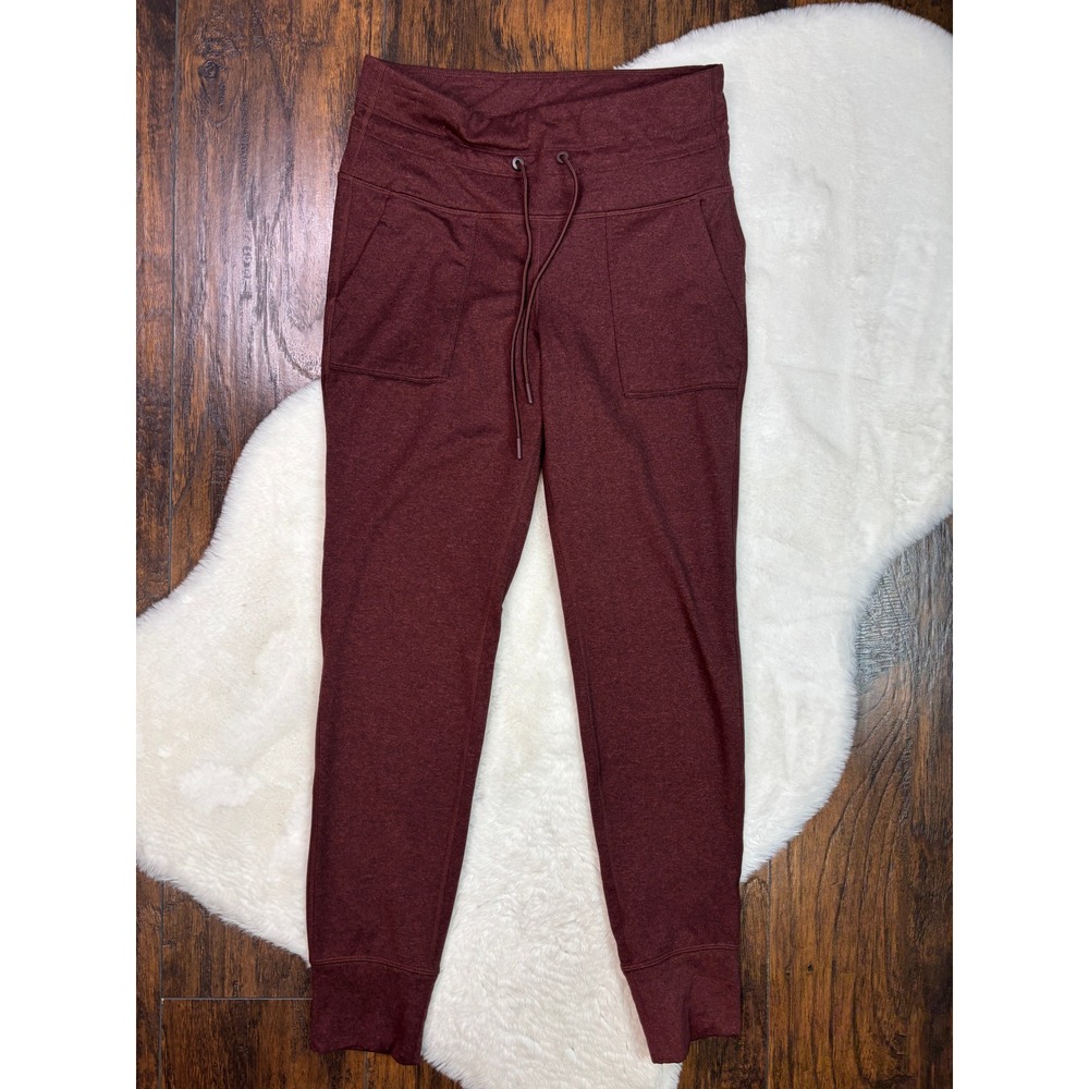 Old Navy Jogger Legging Medium Burgundy Heathered Cozecore High Rise Active